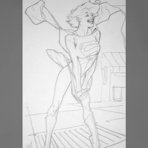 alias:supergirl artist:adam_hughes character:kara_zor-el medium:artwork publisher:dc series:superman // 670x960 // 106.7KB // jpg // image/jpeg // Supes