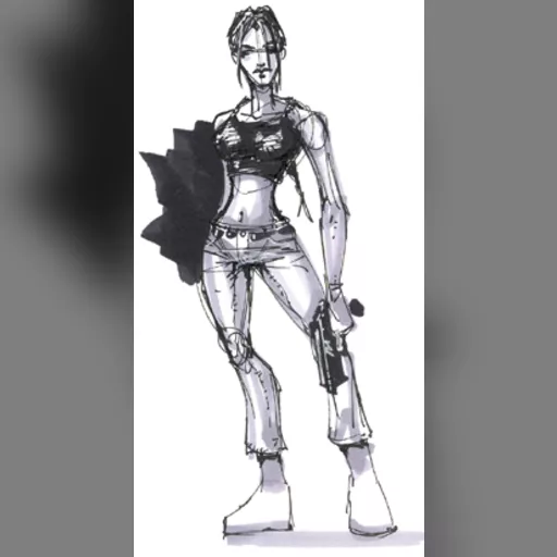 animateion medium:artwork official_artwork series:tomb_raider sketches tomb_raider_legends // 215x412 // 62.2KB // jpg // image/jpeg // warmup