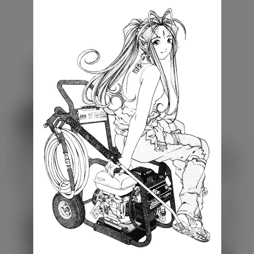 official_artwork series:oh_my_goddess // 1532x2070 // 622.7KB // jpg // image/jpeg // 633342