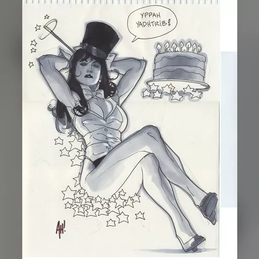 artist:adam_hughes character:zatanna_zatara medium:artwork publisher:dc series:batman // 768x925 // 92.3KB // jpg // image/jpeg // zatanna_-_ah_pittsburgh_2007