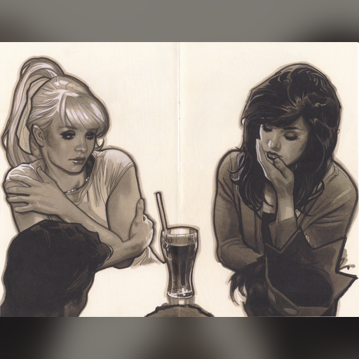 Uncovered_Run artist:adam_hughes medium:artwork medium:drawing official scan // 6616x5062 // 69.4MB // webp // image/webp; lossless=true // page_03-04