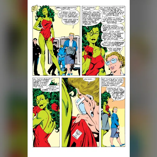 alias:she-hulk character:jennifer_walters publisher:marvel run:sensational_she-hulk series:she-hulk // 1987x3056 // 1.6MB // jpg // image/jpeg // 2Sensational She-Hulk by John Byrne v01-099-0100