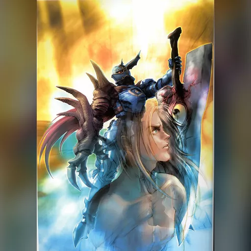 medium:artwork official_artwork publisher:namco series:soul_calibur soul_calibur_2 // 800x1133 // 110.2KB // jpg // image/jpeg // 4a1b783554ef0a645e080a6753f26b8d