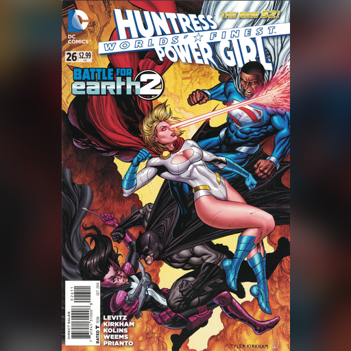 alias:karen_starr alias:power_girl character:kara_zor-l comic_cover huntress medium:artwork official publisher:dc scan series:worlds_finest // 3976x6108 // 35.7MB // webp // image/webp; lossless=true // worlds_finest_huntress_power_girl_26