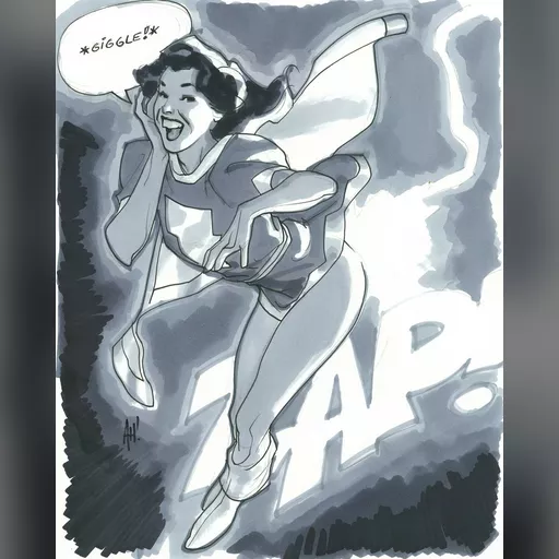 alias:mary_marvel artist:adam_hughes character:mary_batson medium:artwork // 1000x1250 // 119.1KB // jpg // image/jpeg // MaryMarvelbyAdamHughes2