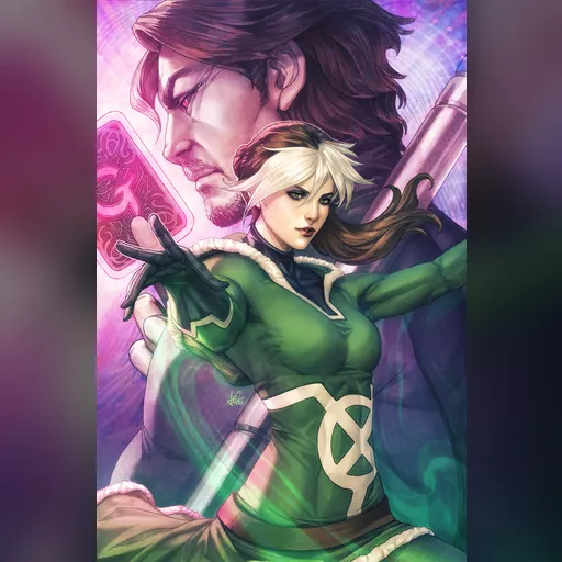 alias:rogue artist:artgerm character:anna_marie gambit medium:artwork publisher:marvel series:x-men // 856x1300 // 422.0KB // jpg // image/jpeg // 58db83a9-6518-4a1a-bc04-dbddd033e37a_rw_1200