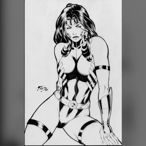 artist:fred_benes grayscale medium:artwork medium:drawing style:benes // 530x794 // 227.9KB // jpg // image/jpeg // Voodoo Fred Benes