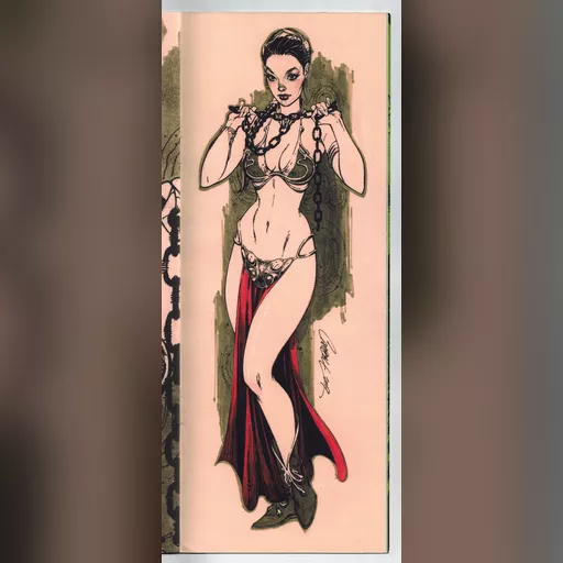 artist:j_scott_campbell character:leia_organa medium:artwork scan tall // 2928x6870 // 26.2MB // webp // image/webp; lossless=true // CCI03212019_0028