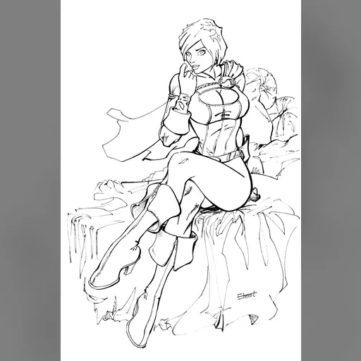 alias:karen_starr alias:power_girl artist:cehnot character:kara_zor-l medium:artwork publisher:dc // 600x900 // 115.4KB // jpg // image/jpeg // power_girl_lure_ink_by_cbei-d41ob88