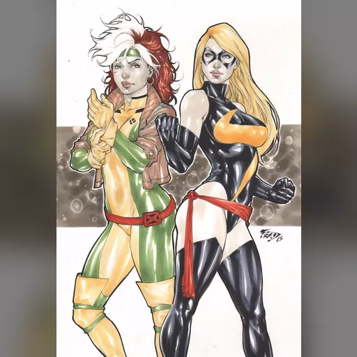 alias:captain_marvel alias:rogue artist:fred_benes character:anna_marie character:carol_danvers downloaded:deviantart medium:artwork medium:drawing publisher:marvel series:x-men style:benes // 1024x1494 // 277.5KB // jpg // image/jpeg // rogue_and_miss_marvel_by_fredbenes-d9b9l5n