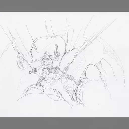 character:lara_croft medium:artwork official_artwork series:tomb_raider tomb_raider_underworld // 2712x2217 // 794.3KB // jpg // image/jpeg // Lara_keypose01