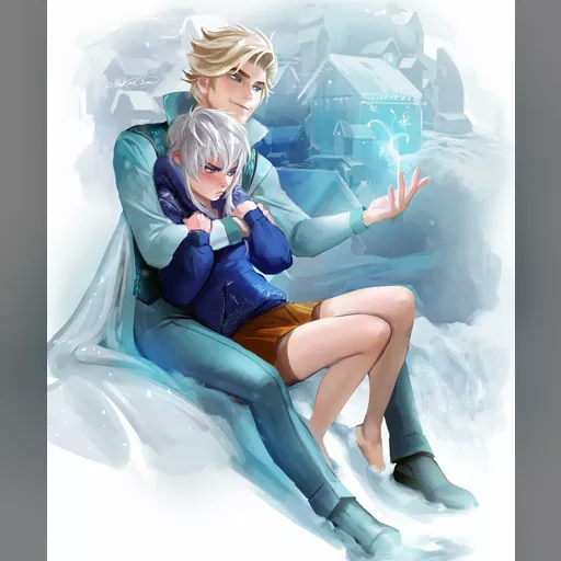 artist:sakimichan medium:artwork medium:drawing plus_artist stopgap // 1600x1918 // 368.6KB // jpg // image/jpeg // snowy_couple_by_sakimichan-d79bd2c