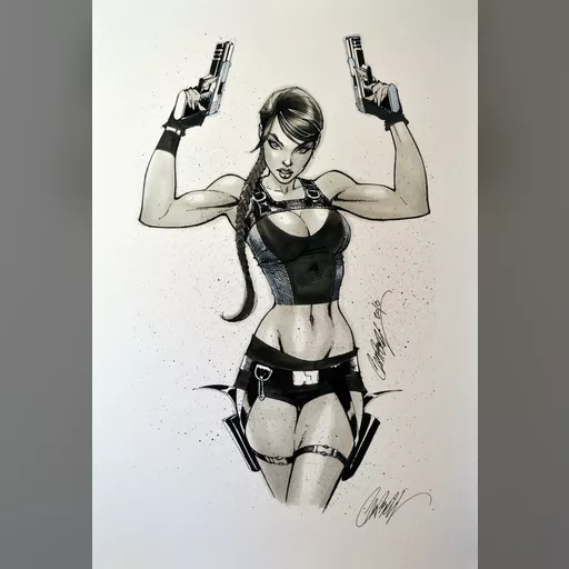 artist:j_scott_campbell character:lara_croft medium:artwork series:tomb_raider // 1035x1528 // 241.5KB // jpg // image/jpeg // Tomb_Raider
