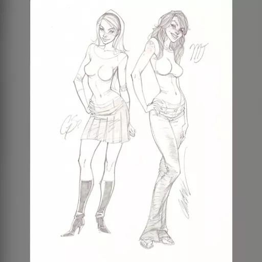 artist:j_scott_campbell character:gwen_stacy character:mary_jane_watson medium:artwork publisher:marvel series:spider-man // 967x1250 // 81.5KB // jpg // image/jpeg // GwenMJcampbell