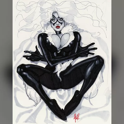 alias:black_cat artist:adam_hughes character:felicia_hardy medium:artwork publisher:marvel series:spider-man // 658x826 // 127.7KB // jpg // image/jpeg // BlackCat_2