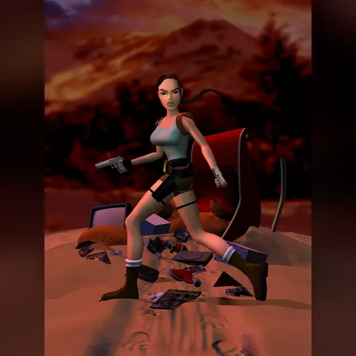 character:lara_croft medium:artwork official official_artwork series:tomb_raider tomb_raider_3 // 2400x3200 // 633.8KB // jpg // image/jpeg // tr3-046