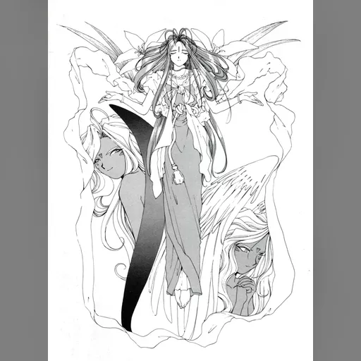 official_artwork series:oh_my_goddess // 2250x3065 // 1.0MB // jpg // image/jpeg // 322944