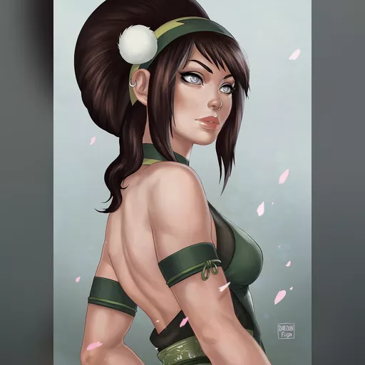 artist:dandon_fuga character:toph_bei_fong medium:artwork medium:drawing series:avatar_the_last_airbender // 700x990 // 90.0KB // jpg // image/jpeg // toph_bei_fong_by_dandonfuga-d55yrwn