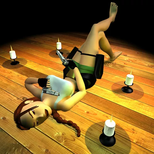 character:lara_croft medium:artwork official official_artwork series:tomb_raider tomb_raider_3 // 3200x3200 // 1.4MB // jpg // image/jpeg // tr3-054