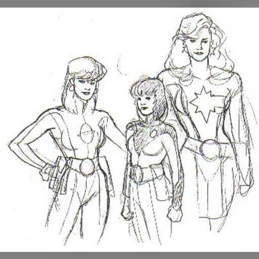 artist:adam_hughes medium:artwork // 356x336 // 29.9KB // jpg // image/jpeg // LegSketch10