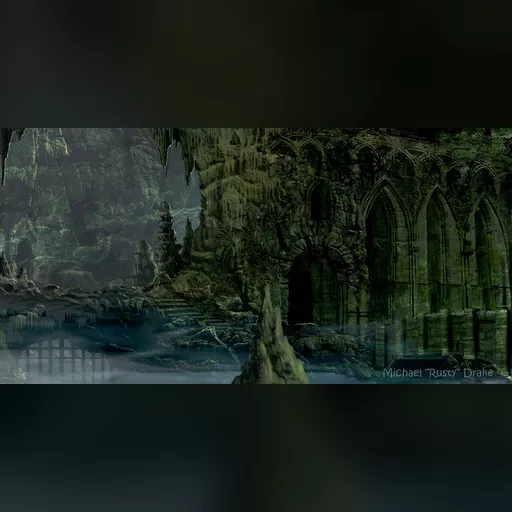 medium:artwork official_artwork series:tomb_raider tomb_raider_legends // 3000x1500 // 2.5MB // jpg // image/jpeg // Arthur_03_Cavernssml