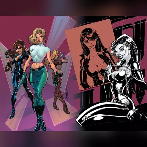 artist:j_scott_campbell medium:artwork series:danger_girl // 2048x1606 // 905.9KB // jpg // image/jpeg // 250DANGER GIRL BONUS PG31-32 Kopie