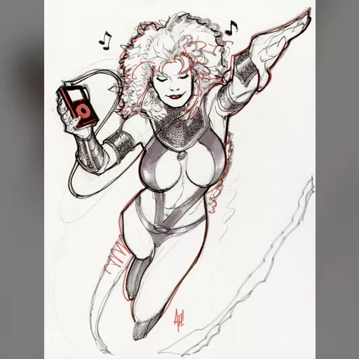 alias:starfire artist:adam_hughes character:koriand'r medium:artwork publisher:dc series:teen_titans // 605x800 // 91.4KB // jpg // image/jpeg // ah-StarFire