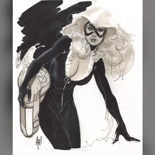 alias:black_cat artist:adam_hughes character:felicia_hardy medium:artwork publisher:marvel series:spider-man // 628x749 // 217.3KB // jpg // image/jpeg // Black_Cat_by_Adam_Hughes (2)