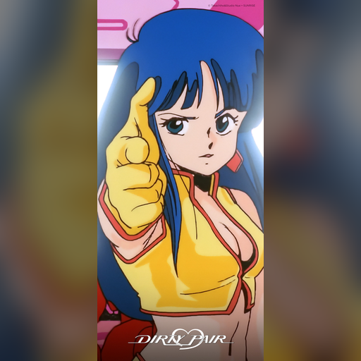 iphone medium:artwork official official_artwork series:dirty_pair wallpaper // 1125x2436 // 1.8MB // webp // image/webp; lossless=true // iPhone-12-mini_2