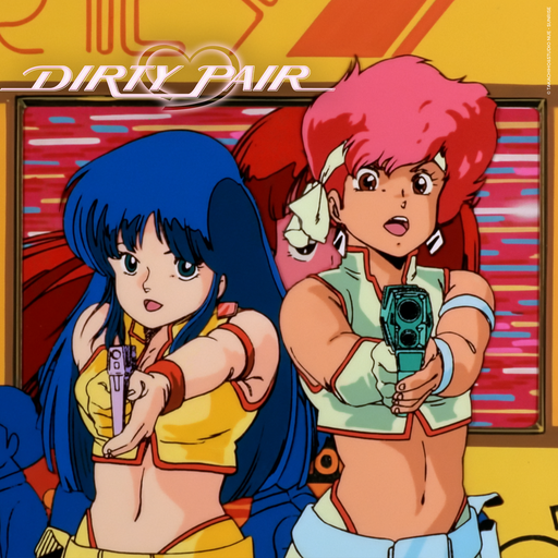 android medium:artwork official official_artwork series:dirty_pair wallpaper // 2240x2240 // 3.2MB // webp // image/webp; lossless=true // 2240x2240-2