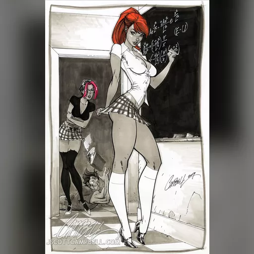 alias:fairchild alias:freefall artist:j_scott_campbell character:caitlin_fairchild character:roxanne_spaulding clothing:plaid_skirt clothing:skirt medium:artwork series:gen_13 // 788x1220 // 252.9KB // jpg // image/jpeg // schoolgirl_fairchild_by_j_scott_campbell-d2yr67e (2)