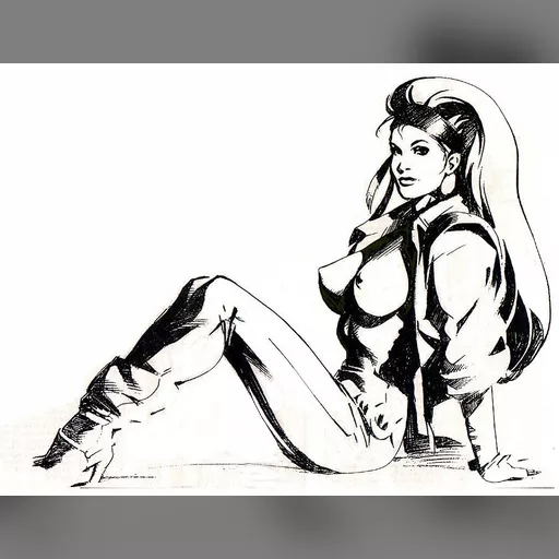 artist:adam_hughes medium:artwork // 902x698 // 82.4KB // jpg // image/jpeg // Fire_topless