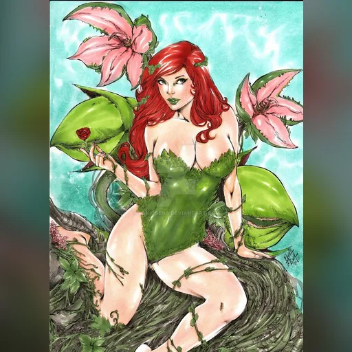 alias:poison_ivy artist:lanio_sena character:pamela_isley medium:artwork medium:drawing publisher:dc series:batman // 759x1052 // 259.7KB // jpg // image/jpeg // poison_ivy_by_laniosena-dawt4il