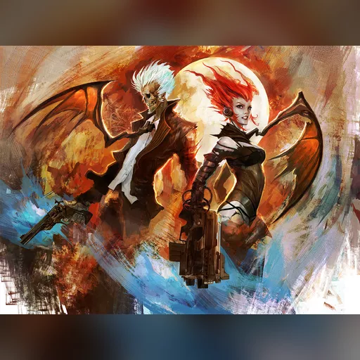 artist:eyardt medium:artwork // 1150x857 // 1.3MB // jpg // image/jpeg // wild_wild_vampires___evilyn_and_mister_s_by_eyardt-d9gaipk