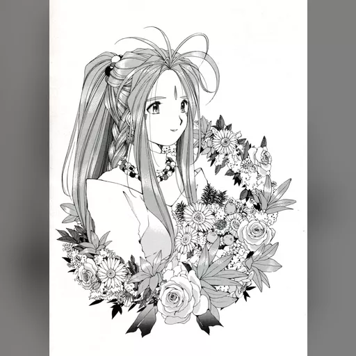 official_artwork series:oh_my_goddess // 2250x3107 // 1.3MB // jpg // image/jpeg // 322935