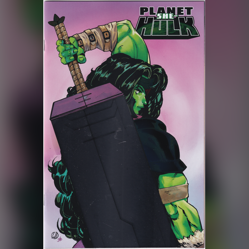 medium:artwork medium:drawing official run:planet_she-hulk scan series:she-hulk // 4010x6171 // 41.3MB // webp // image/webp; lossless=true // planet_she-hulk_1_matteo_lolli_foil_variant