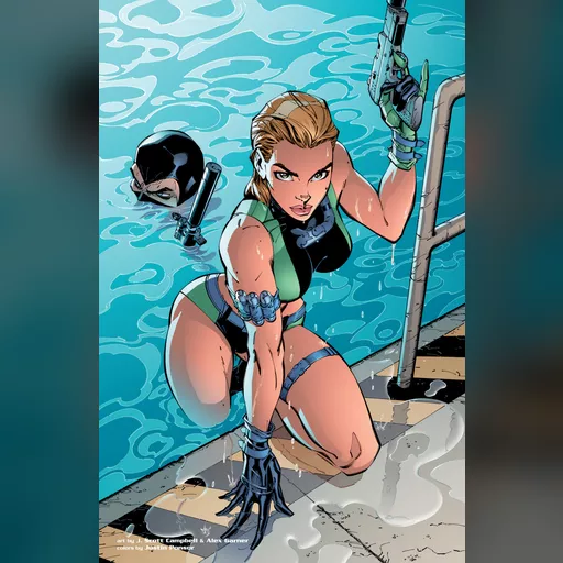 artist:j_scott_campbell medium:artwork series:danger_girl wallpaper_framing!16x9 // 1073x1650 // 594.0KB // jpg // image/jpeg // Danger Girl - Revolver-114