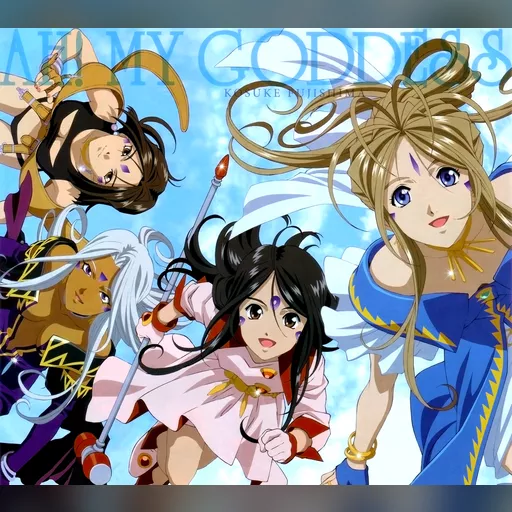 official_artwork series:oh_my_goddess // 2243x2000 // 2.1MB // jpg // image/jpeg // 578088