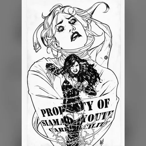 artist:adam_hughes medium:artwork // 871x1236 // 251.5KB // jpg // image/jpeg // roseandthorn2