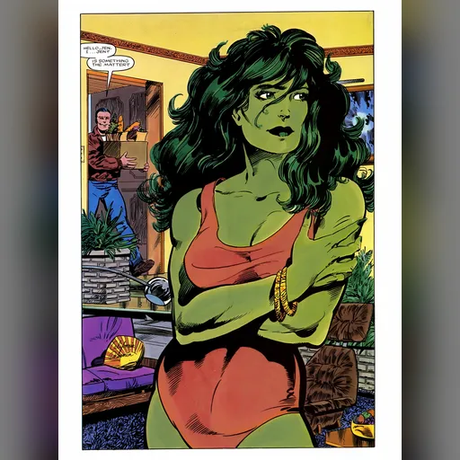 alias:she-hulk character:jennifer_walters publisher:marvel run:sensational_she-hulk series:she-hulk skin:green // 2048x2748 // 1.0MB // jpg // image/jpeg // 1The Sensational She-Hulk 007-0007