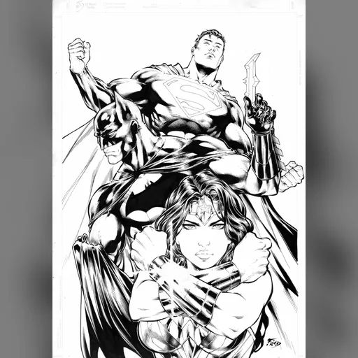 alias:wonder_woman artist:fred_benes character:diana_of_themyscira downloaded:deviantart grayscale medium:artwork medium:drawing publisher:dc style:benes // 1600x2263 // 668.6KB // jpg // image/jpeg // trinity_of_dc_by_fredbenes-db8p3kl