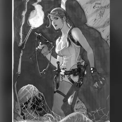artist:adam_hughes character:lara_croft medium:artwork series:tomb_raider // 1001x1249 // 710.3KB // jpg // image/jpeg // lara31