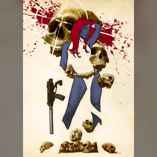 artist:adam_hughes character:mystique medium:artwork skin:blue // 491x694 // 304.0KB // jpg // image/jpeg // Statue_Mystique_web