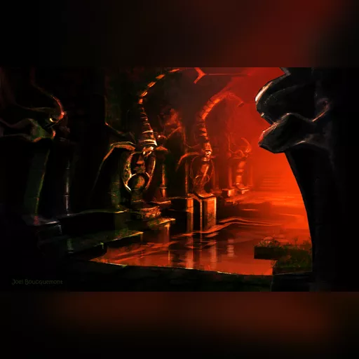 medium:artwork official_artwork series:tomb_raider tomb_raider_legends // 2490x1555 // 1.5MB // jpg // image/jpeg // Corridor-red