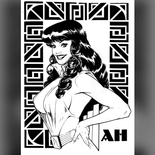 artist:adam_hughes medium:artwork // 755x1032 // 135.4KB // jpg // image/jpeg // phantom_lady_2