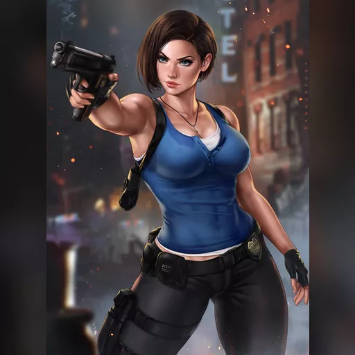 2020 2020-03_batch_1 artist:dandon_fuga character:jill_valentine jill march medium:artwork medium:drawing publisher:capcom purchased series:resident_evil site:patreon valentine // 3672x4961 // 2.1MB // jpg // image/jpeg // Jill-Hi-Res-0SFW-05