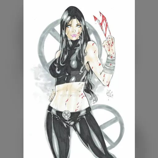 alias:x-23 artist:lanio_sena character:laura_kinney medium:artwork medium:drawing publisher:marvel series:x-men // 750x1065 // 126.1KB // jpg // image/jpeg // x_23_by_laniosena-d8q1e9n