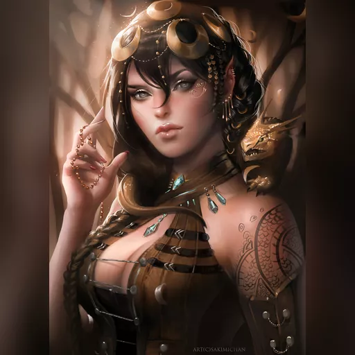 artist:sakimichan medium:artwork medium:drawing plus_artist // 1444x2000 // 1.5MB // jpg // image/jpeg // royal_assassin_by_sakimichan-d4wzfnx