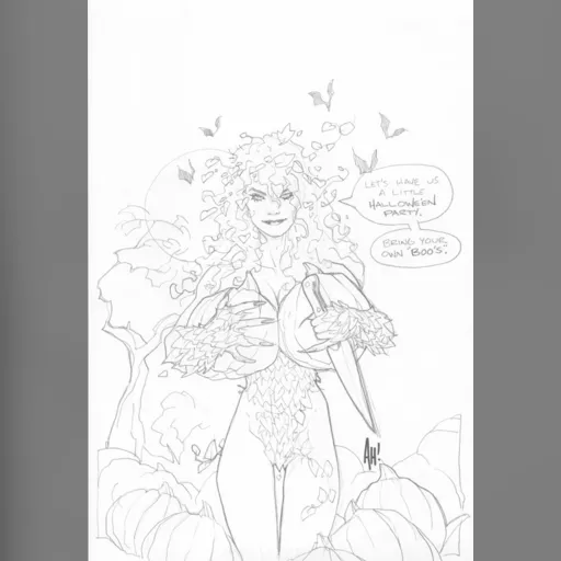 alias:poison_ivy artist:adam_hughes character:pamela_isley medium:artwork publisher:dc series:batman // 619x900 // 86.2KB // jpg // image/jpeg // AHPoisonIvy