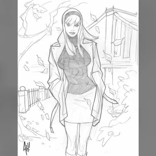 artist:adam_hughes character:gwen_stacy medium:artwork publisher:marvel series:spider-man // 770x992 // 93.3KB // jpg // image/jpeg // HughesGwenStacey